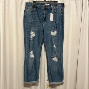 CELLO, ripped jeans straight fit, 16, NWT